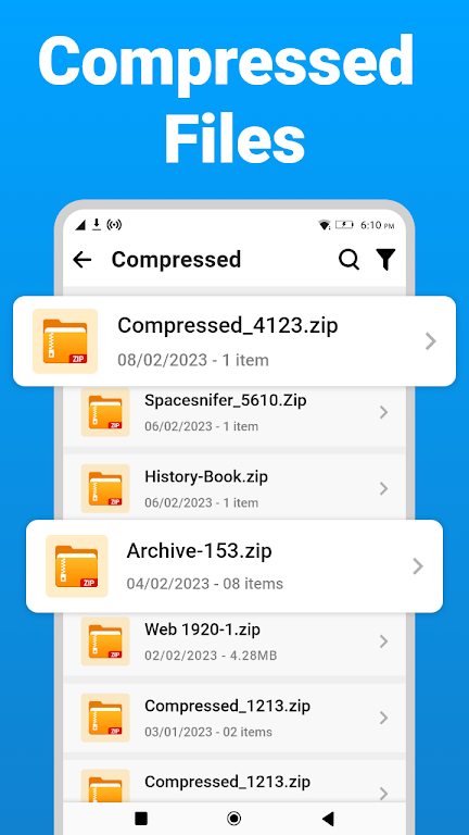 Zip Extractor - UnZIP, UnRAR screenshot 4