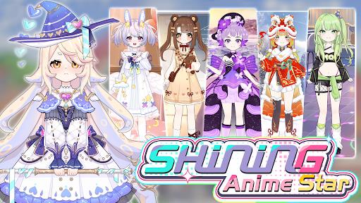 Shining Anime Star: dress up screenshot 1