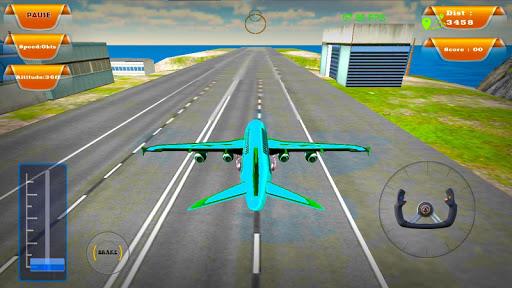 Flight Fly Pilot Simulator screenshot 1