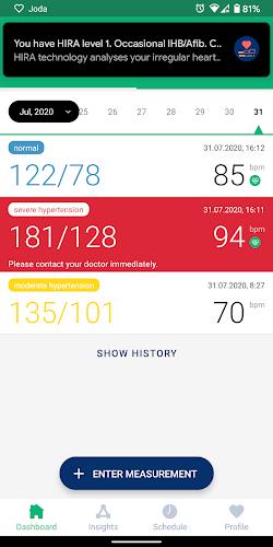 Blood Pressure - Joda App screenshot 3