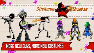 Stickman Shooter: Gun Shooting screenshot 1