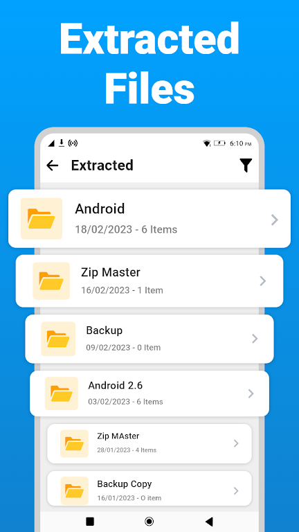 Zip Extractor - UnZIP, UnRAR screenshot 3