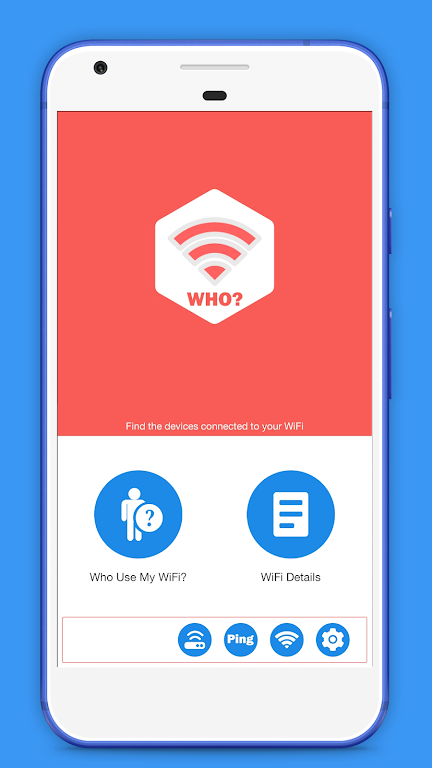Who uses My WiFi: WiFi scanner screenshot 1