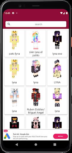 Skin de Lyna Para Minecraft screenshot 2