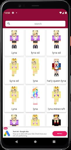 Skin de Lyna Para Minecraft screenshot 4