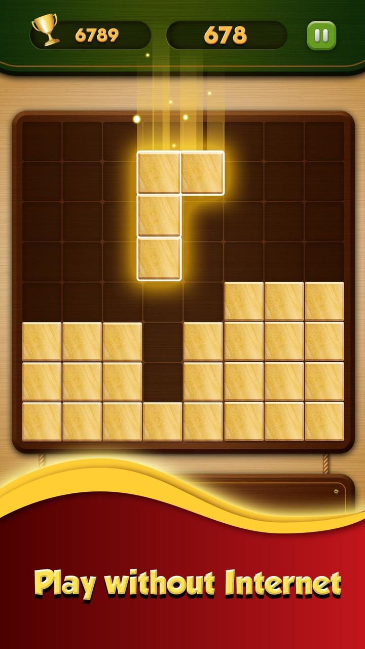 Block Puzzle Wood Classic 1010 screenshot 5