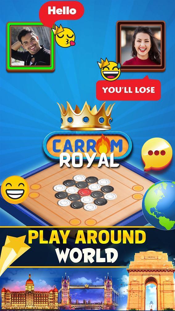 Carrom Royal: Carrom Disc Pool screenshot 1