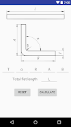 Bending Sheet Metal Calculator screenshot 2