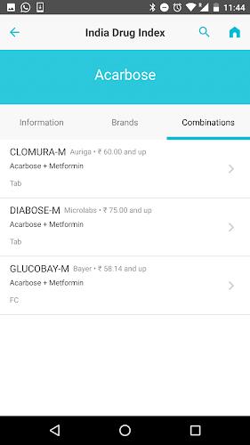 India Drug Index screenshot 1