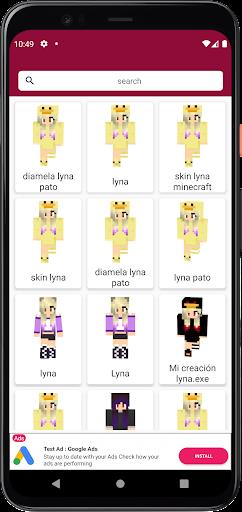 Skin de Lyna Para Minecraft screenshot 1