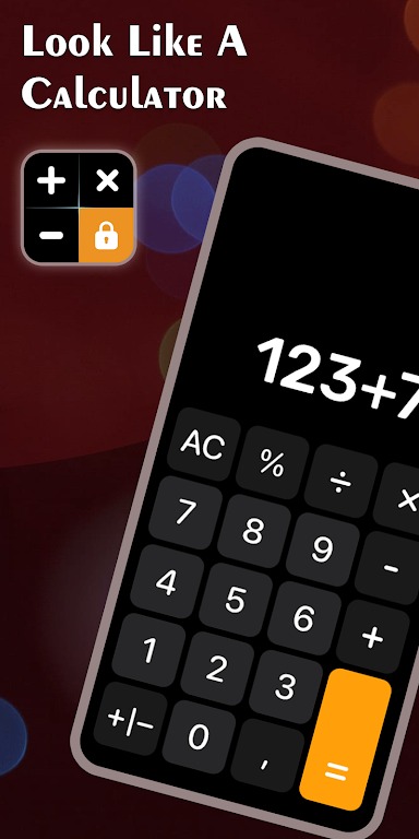 Calculator Lock - Photo Vault screenshot 1