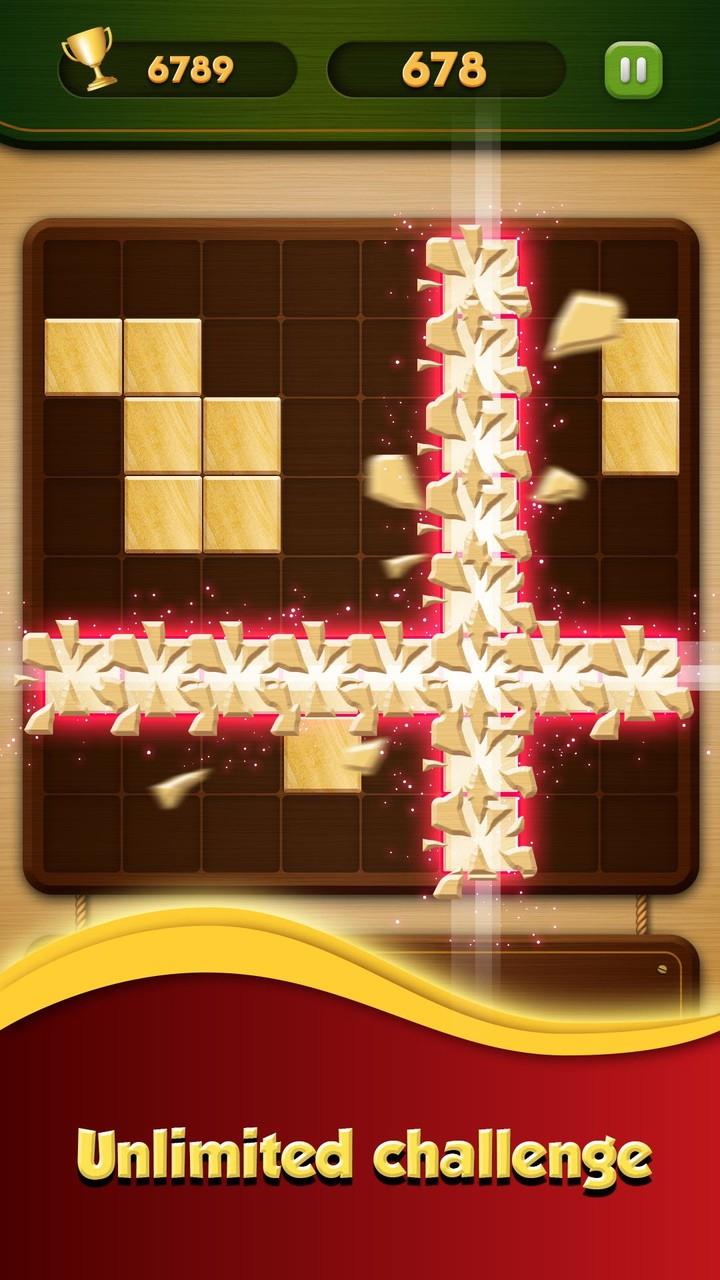 Block Puzzle Wood Classic 1010 screenshot 2