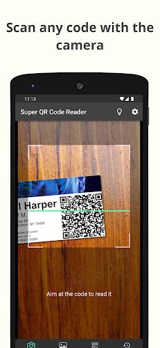 Super QR Code Reader screenshot 1