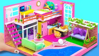 Girl Doll House Design Games screenshot 2