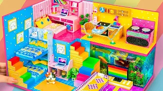 Girl Doll House Design Games screenshot 1