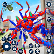 Spider Robot: Robot Car Games screenshot 1