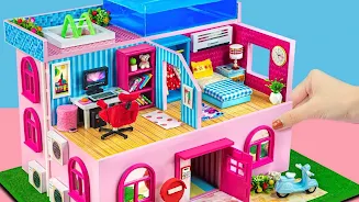 Girl Doll House Design Games screenshot 3