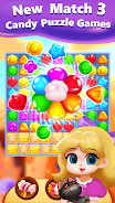 Candy Sweet Bee Puzzle Game screenshot 2