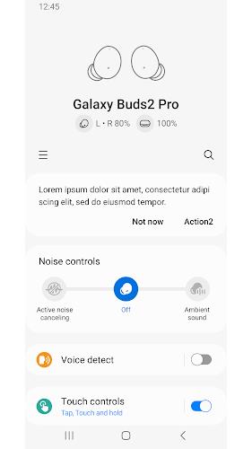 Galaxy Buds2 Pro Manager screenshot 1