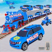 US Police Car Transport Games screenshot 6