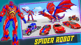 Spider Robot: Robot Car Games screenshot 2