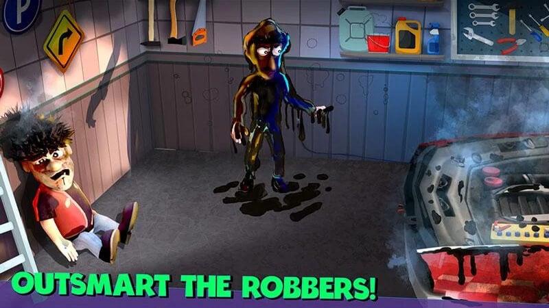 Scary Robber Home Clash screenshot 3