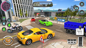 Modern Car Driving School Game screenshot 4