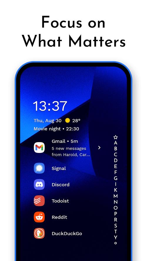 Niagara Launcher screenshot 1