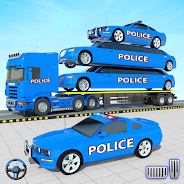 US Police Car Transport Games screenshot 7