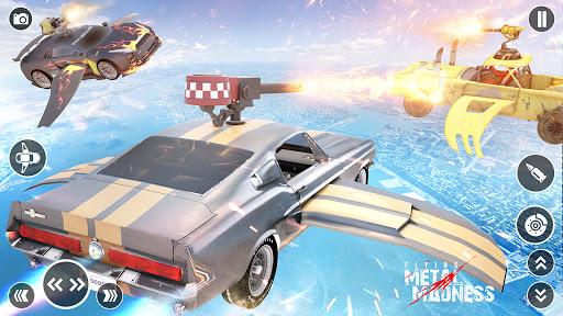 Flying Car- Police Robot Transformation & Driving screenshot 1