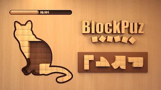 BlockPuz: Wood Block Puzzle screenshot 1