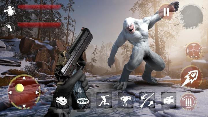 Bigfoot Yeti Winter Hunt screenshot 3