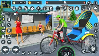 BMX Cycle Games 3D Cycle Race screenshot 7