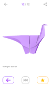 Origami Dinosaurs And Dragons screenshot 6