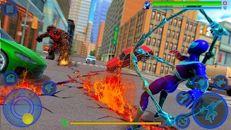 Spider Hero Flying Fight Game screenshot 3