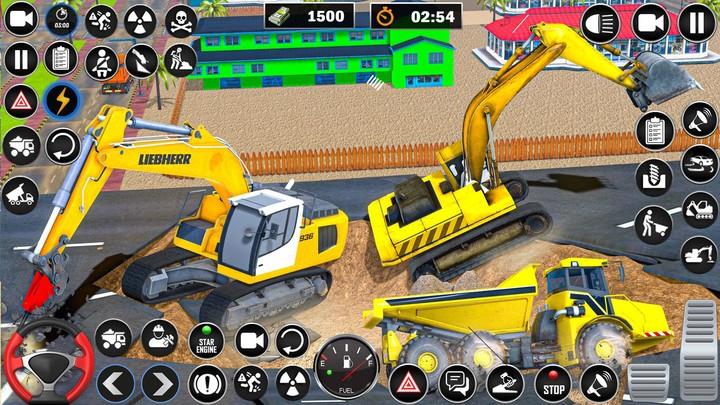 Heavy Drill Excavator Games screenshot 4