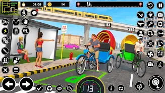 BMX Cycle Games 3D Cycle Race screenshot 1