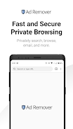 Ad Remover Privacy Browser screenshot 1