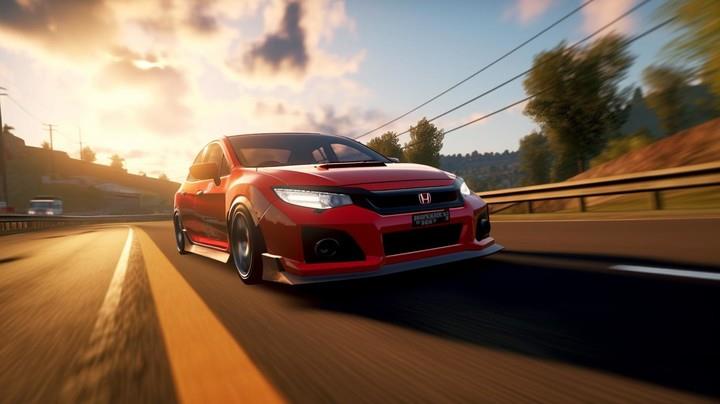 Honda Civic : Car Racing Games screenshot 3