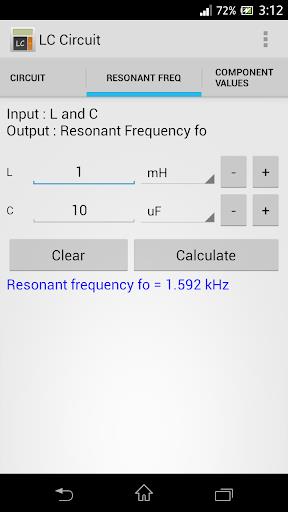 LC Circuit screenshot 2