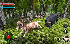 Angry Bull Attack Survival 3D screenshot 1