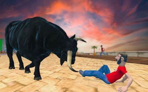 Angry Bull Attack Survival 3D screenshot 4