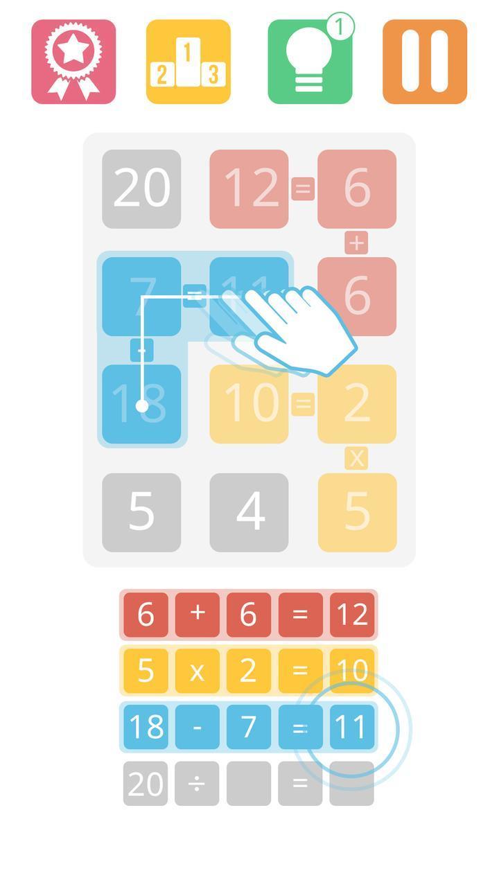 RESOLVE : a math game screenshot 2