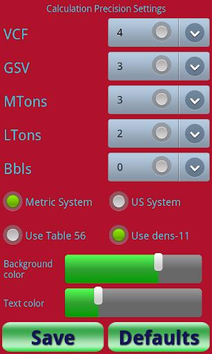 Calculator for oil enhanced screenshot 4