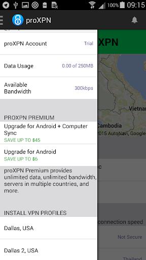 proXPN VPN screenshot 4