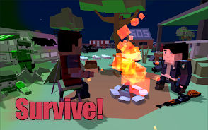 Blocky Zombie Survival screenshot 1