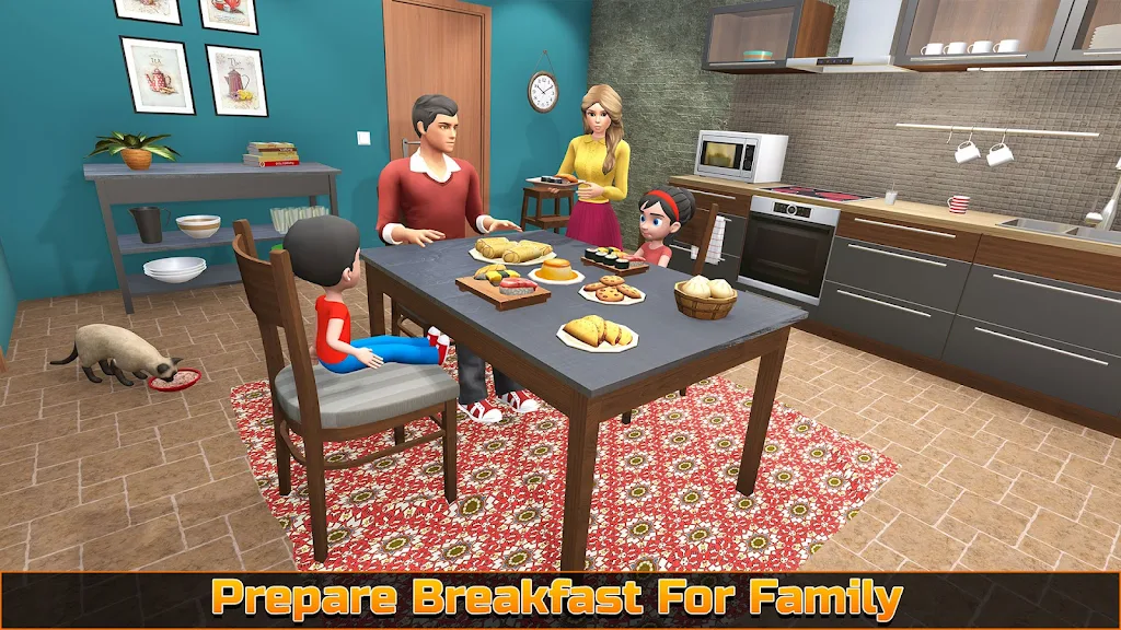 Virtual Mom Family Life Sim 3D screenshot 4