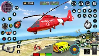 Heli Ambulance Simulator Game screenshot 2