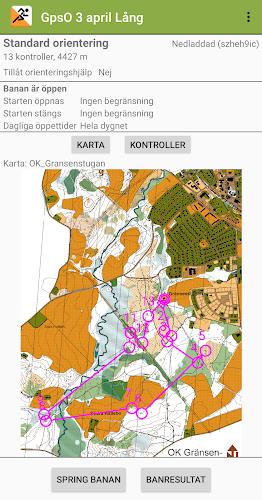 GPS Orienteering Run screenshot 2