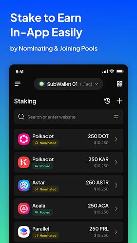 SubWallet - Polkadot Wallet screenshot 5